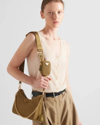 Prada Re-Edition 2005 Crochet Bag