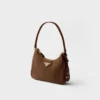 Prada Re-Edition 2005 Nubuck and Saffiano Leather Mini-Bag