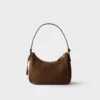 Prada Re-Edition 2005 Nubuck and Saffiano Leather Mini-Bag