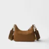 Prada Re-Edition 2005 Re-Nylon and Saffiano Leather Bag with Charm