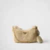 Prada Re-Edition Mini Shearling Bag