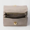 Prada Soft Sound Medium Leather Shoulder Bag