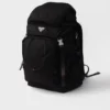 Prada Speedrock Re-Nylon and Leather Backpack