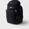 Prada Speedrock Re-Nylon and Leather Backpack