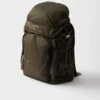 Prada Speedrock Re-Nylon and Leather Backpack