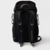 Prada Speedrock Re-Nylon and Leather Backpack
