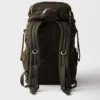 Prada Speedrock Re-Nylon and Leather Backpack