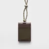 Prada Speedrock Re-Nylon and Leather Card Holder with Strap