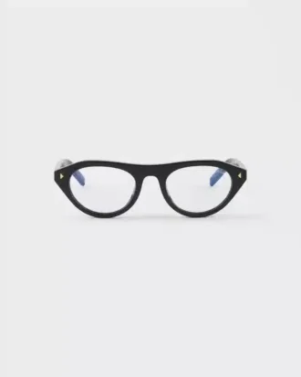 Prada Sunglasses with the Iconic Metal Plaque