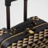 Prada Symbole Embroidered Fabric Trolley