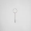 Prada Symbole Pendant Left Earring