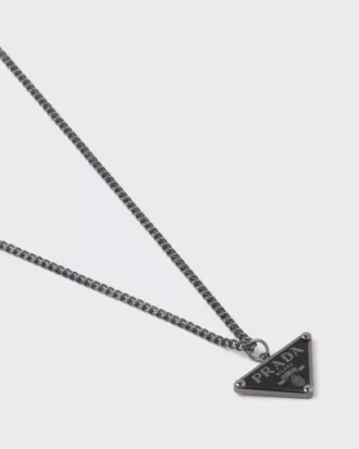 Prada Symbole Pendant Necklace