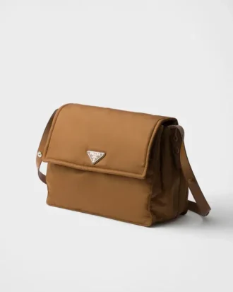 Prada Traveller Large Padded Re-Nylon Shoulder Bag