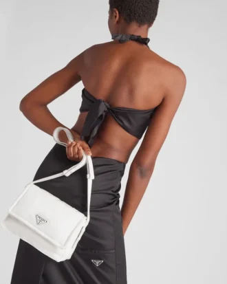 Prada Traveller Small Padded Re-Nylon Shoulder Bag