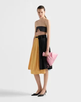 Prada Wish Silk Duchesse Pouch