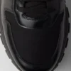 Prax 01 Re-Nylon and Brushed Leather Sneakers