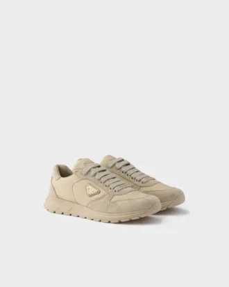 Prax 2.0 Re-Nylon and Suede Sneakers