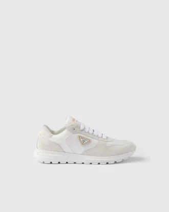 Prax 2.0 Re-Nylon and Suede Sneakers