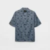 Printed Cotton Bowling Shirt
