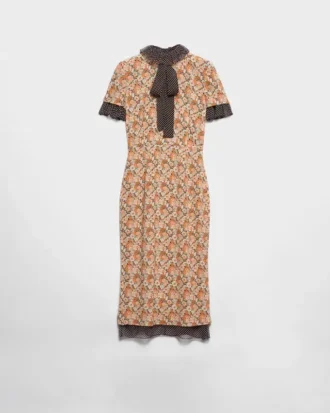 Printed Georgette Dress