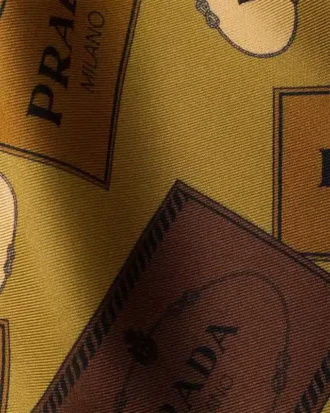 Printed Twill Scarf 55