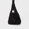 Re-Nylon and Leather Backpack