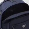 Re-Nylon and Saffiano Leather Backpack