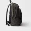 Re-Nylon and Saffiano Leather Backpack