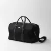 Re-Nylon and Saffiano Leather Duffel Bag