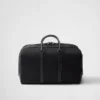 Re-Nylon and Saffiano Leather Duffel Bag