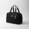 Re-Nylon and Saffiano Leather Duffle Bag