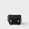 Re-Nylon and Saffiano Leather Shoulder Bag