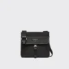 Re-Nylon and Saffiano Leather Shoulder Bag
