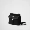 Re-Nylon and Saffiano Leather Shoulder Bag