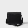 Re-Nylon and Saffiano Leather Shoulder Bag