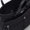 Re-Nylon and Saffiano Leather Tote Bag
