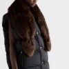 Re-Nylon and Shearling Down Vest