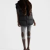 Re-Nylon and Shearling Down Vest