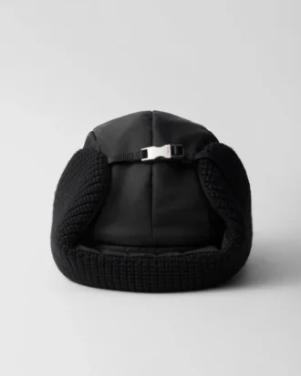 Re-Nylon and Wool Trapper Hat