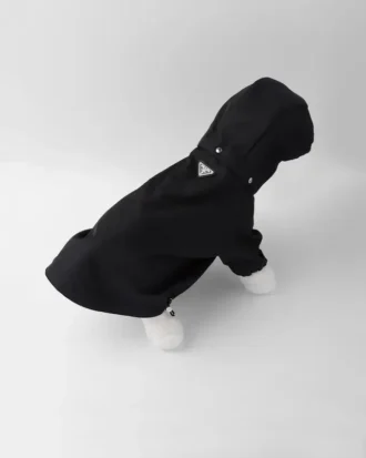 Re-Nylon Dog Raincoat with Hood