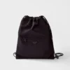 Re-Nylon Drawstring Backpack
