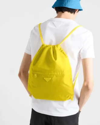 Re-Nylon Drawstring Backpack