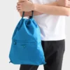 Re-Nylon Drawstring Backpack