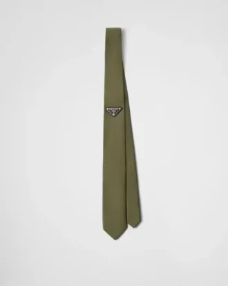 Re-Nylon Gabardine Tie