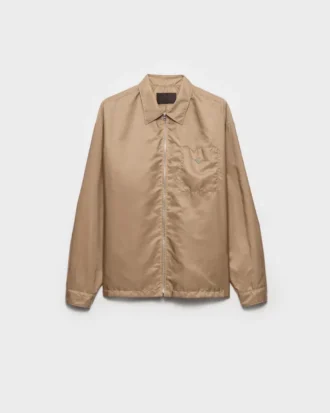 Re-Nylon Zipper Shirt