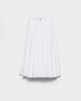 Reversible Cotton Jersey and Re-Nylon Circle Skirt