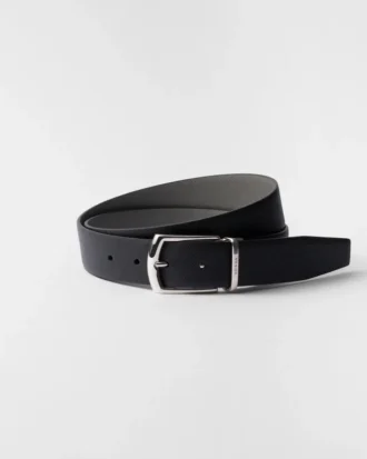 Reversible Saffiano Leather Belt