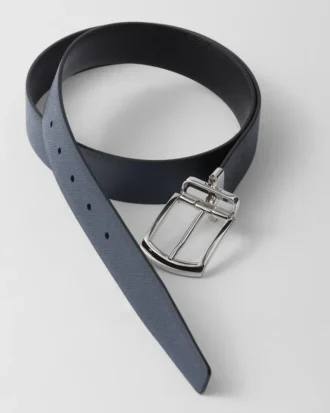 Reversible Saffiano Leather Belt