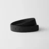 Reversible Saffiano Leather Belt Strap