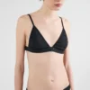 Ribbed Knit Bralette Bikini Top